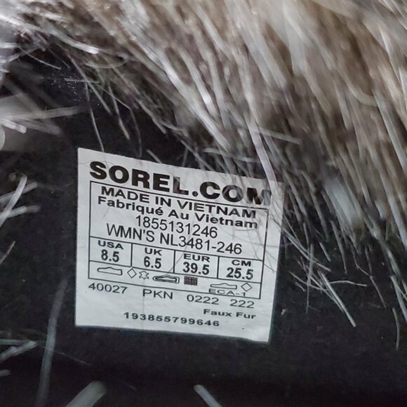 Sorel Joan of Arctic Waterproof Winter Boots Sz 8.5 - Picture 6 of 10